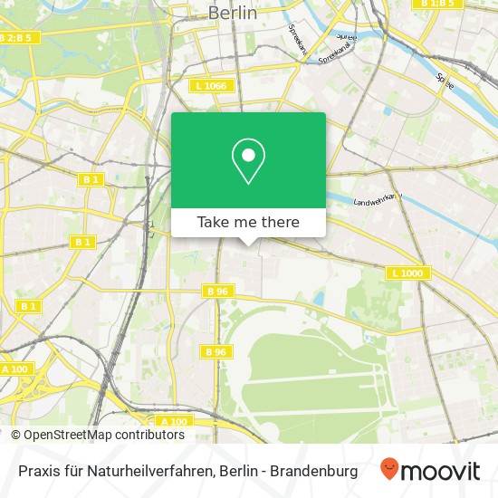 Praxis für Naturheilverfahren, Solmsstraße 26 map