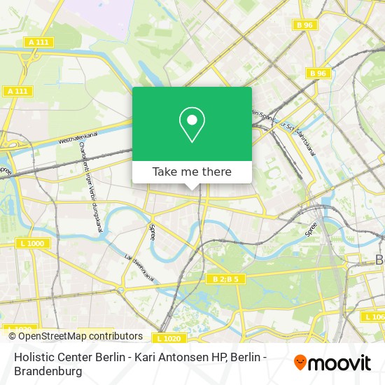 Holistic Center Berlin - Kari Antonsen HP map