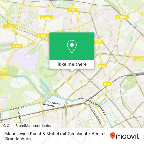 Mabellevie - Kunst & Möbel mit Geschichte, Togostraße 6 map