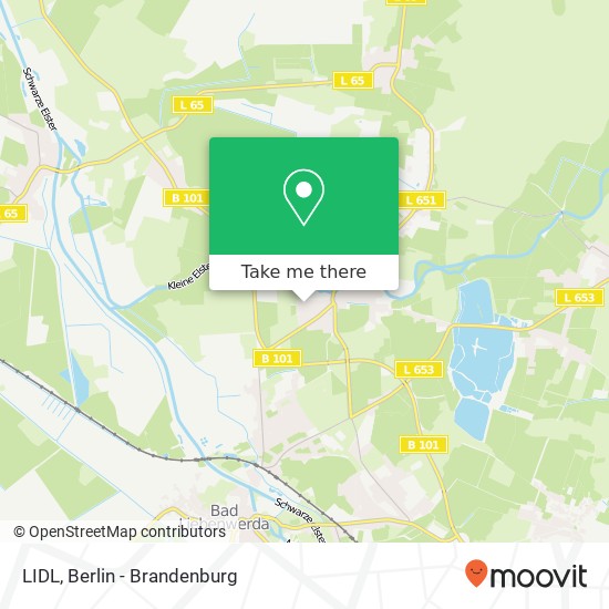 LIDL, Waldstraße 18 map