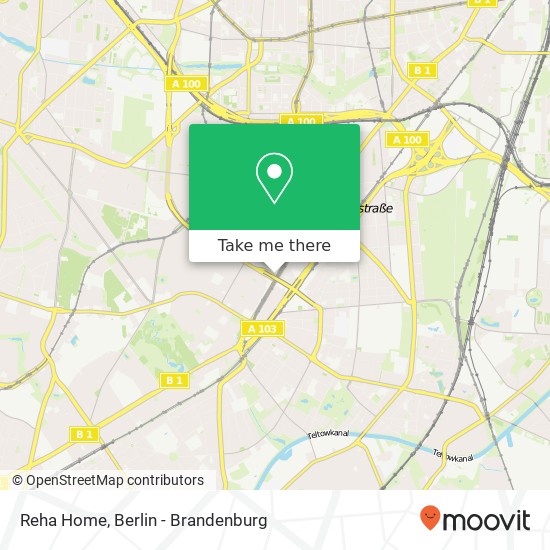 Reha Home, Schildhornstraße 1 map