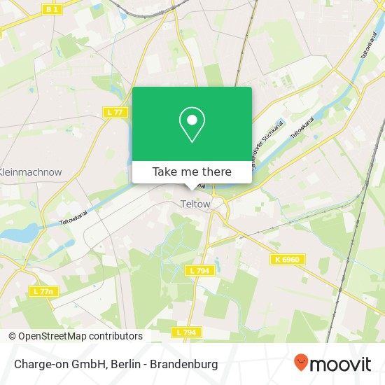 Карта Charge-on GmbH