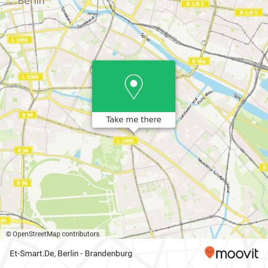 Et-Smart.De, Kottbusser Damm map