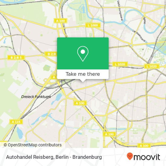 Autohandel Reisberg, Karlsruher Straße 7A map