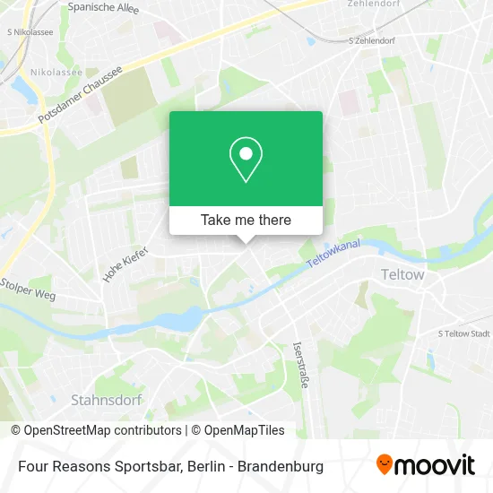 Four Reasons Sportsbar map