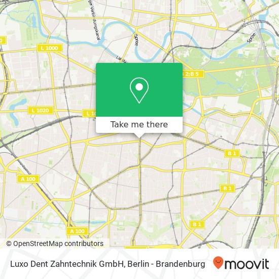 Luxo Dent Zahntechnik GmbH, Joachimsthaler Straße 21 map