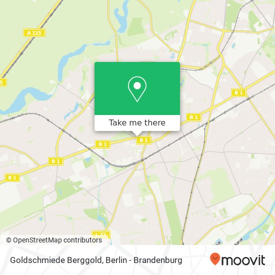 Goldschmiede Berggold, Potsdamer Straße 4 map