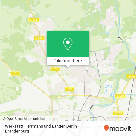 Карта Werkstatt Herrmann und Langer, Krennewitzer Straße 11