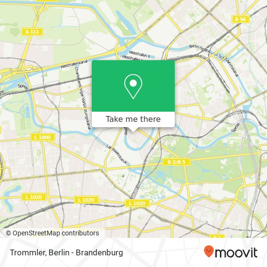 Карта Trommler, Jagowstraße 40