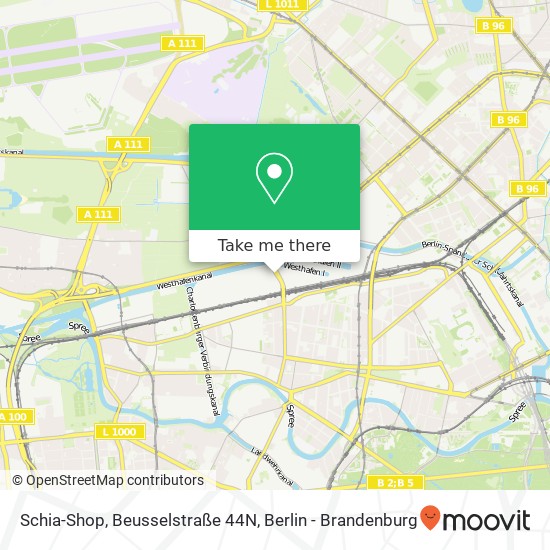 Schia-Shop, Beusselstraße 44N map