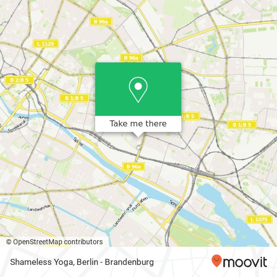 Shameless Yoga, Gubener Straße 27 map