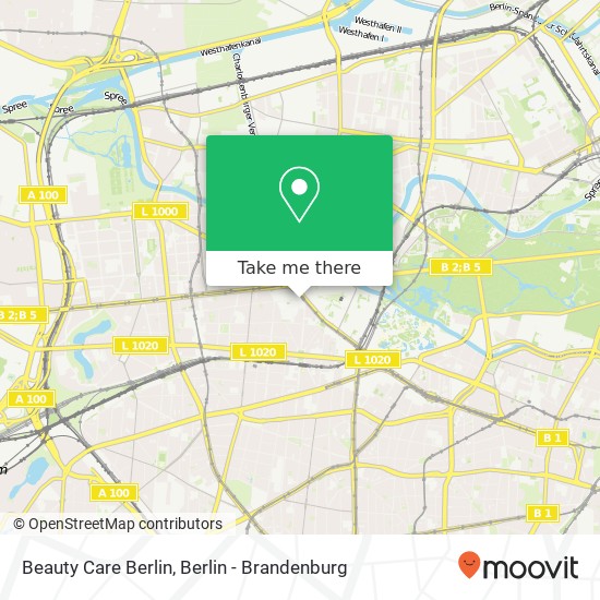 Карта Beauty Care Berlin