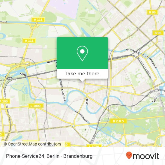 Phone-Service24, Huttenstraße 5 map