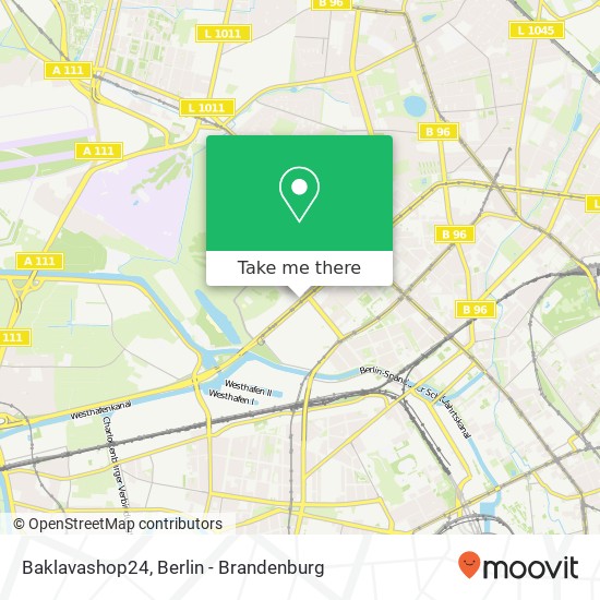 Baklavashop24, Seestraße map