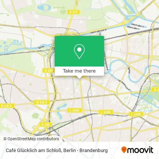 Café Glücklich am Schloß map