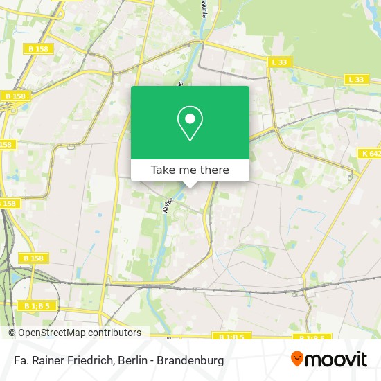 Fa. Rainer Friedrich map