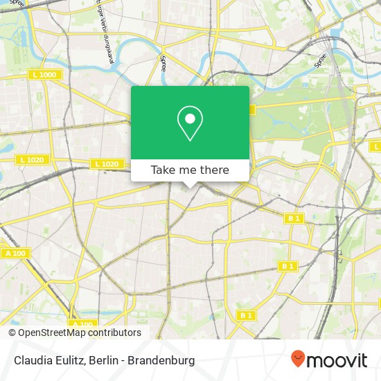 Claudia Eulitz, Marburger Straße map