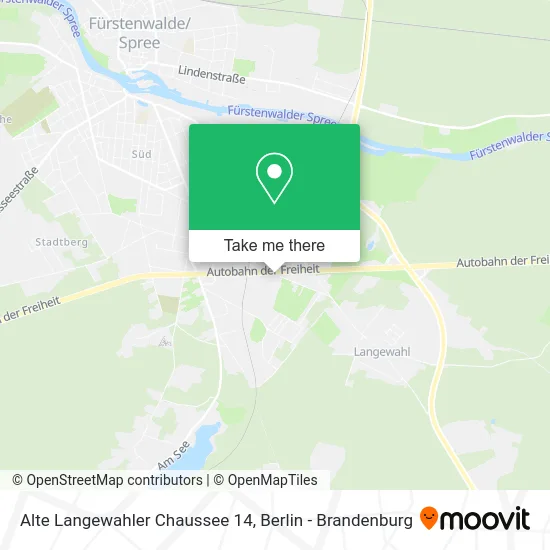 Карта Alte Langewahler Chaussee 14