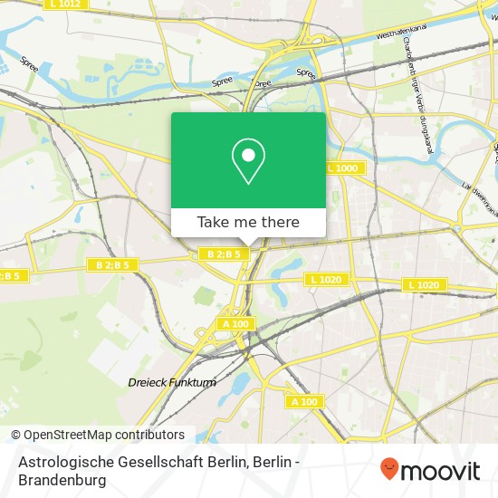 Astrologische Gesellschaft Berlin map