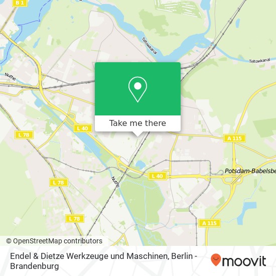 Endel & Dietze Werkzeuge und Maschinen, Wetzlarer Straße 82 map