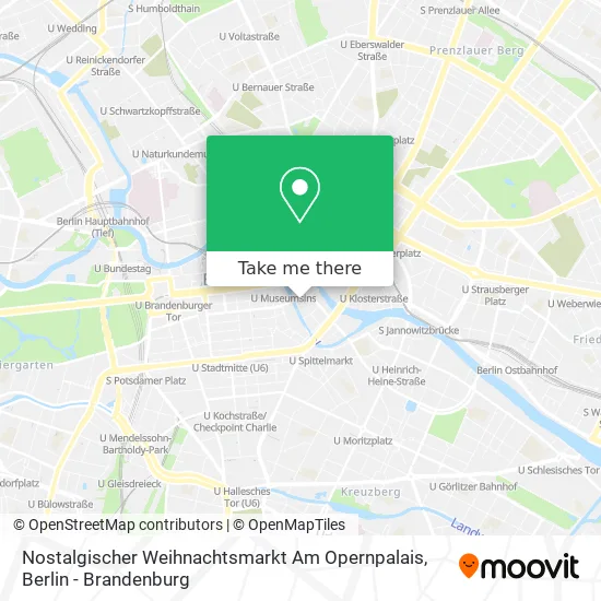 Nostalgischer Weihnachtsmarkt Am Opernpalais map