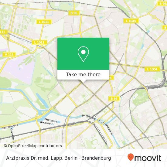 Arztpraxis Dr. med. Lapp, Müllerstraße 40B map