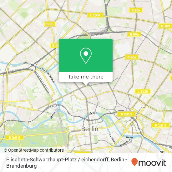 Elisabeth-Schwarzhaupt-Platz / eichendorff, Mitte, 10115 Berlin map