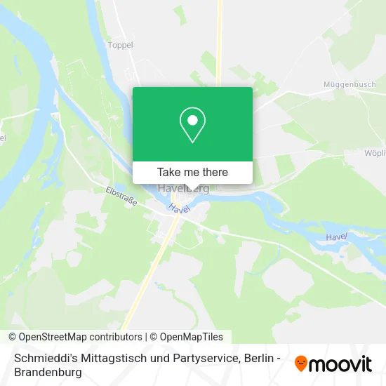 Карта Schmieddi's Mittagstisch und Partyservice