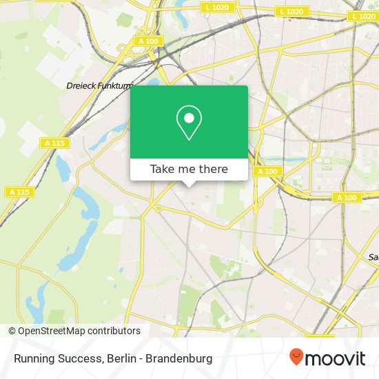 Running Success, Kissinger Straße 11 map