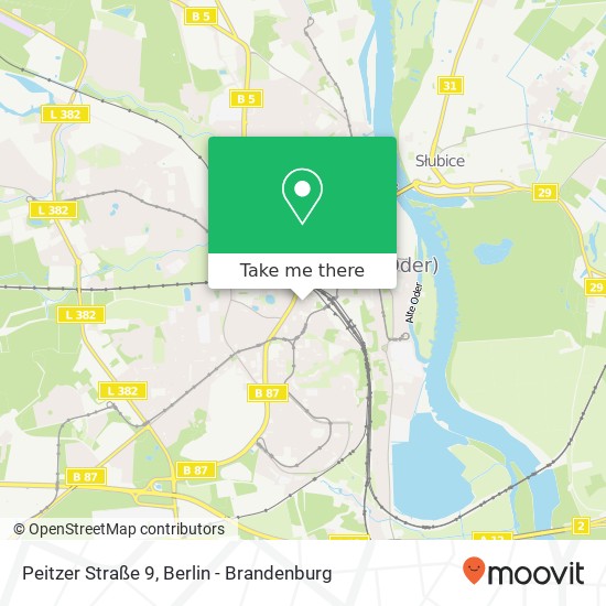 Peitzer Straße 9, 15232 Frankfurt (Oder) map