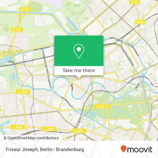 Friseur Joseph, Alt-Moabit 76 map