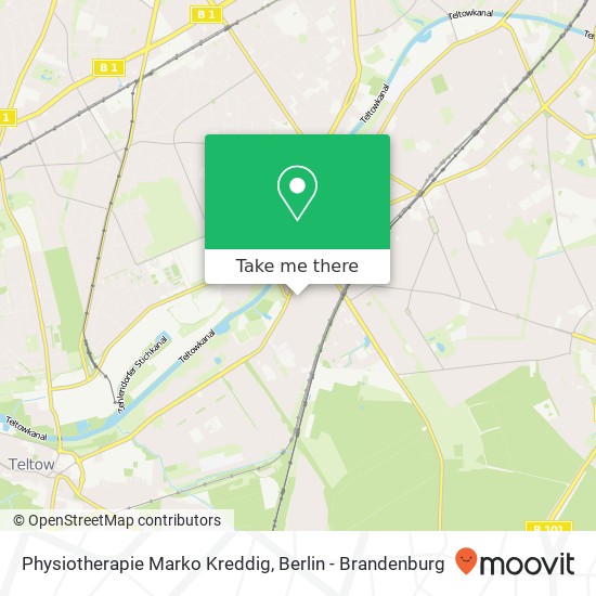 Physiotherapie Marko Kreddig, Lindenstraße 25 map