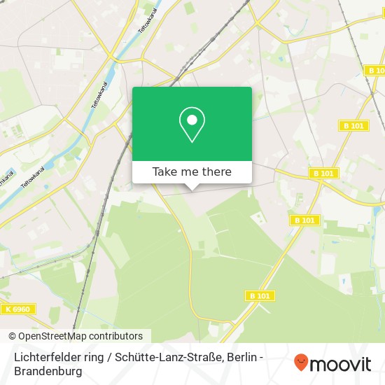 Lichterfelder ring / Schütte-Lanz-Straße, Lichterfelde, 12209 Berlin map