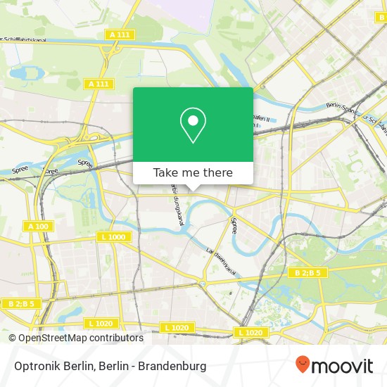 Optronik Berlin map