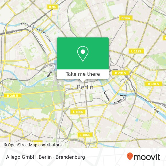 Allego GmbH map