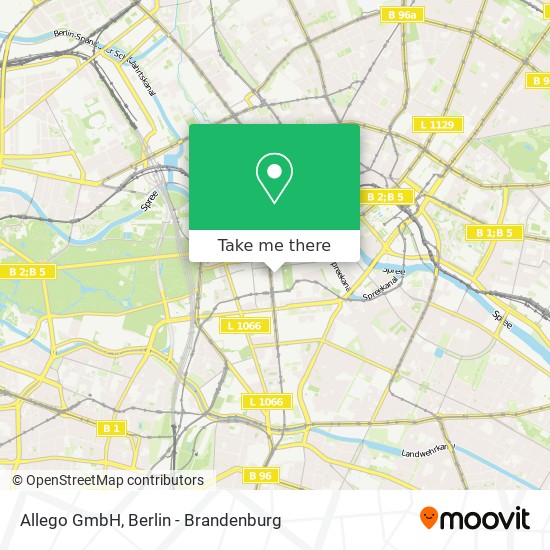 Allego GmbH map