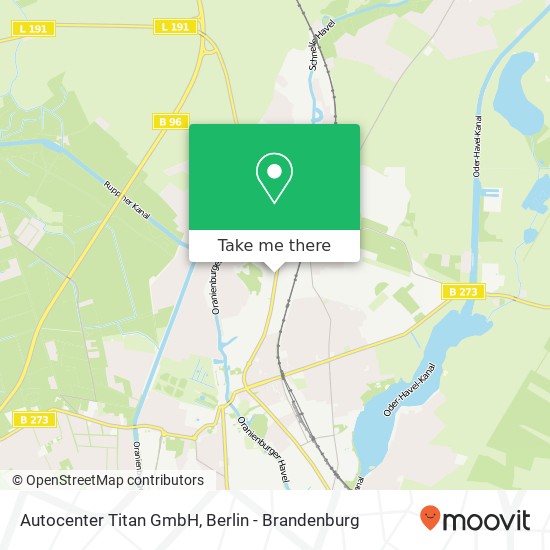 Autocenter Titan GmbH map