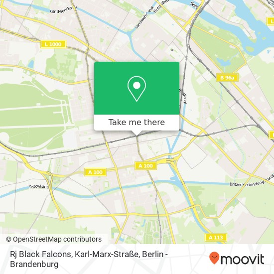 Rj Black Falcons, Karl-Marx-Straße map