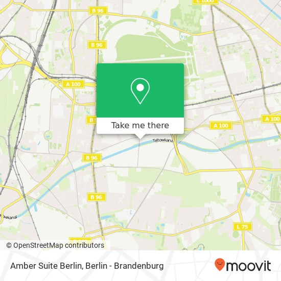 Amber Suite Berlin, Komturstraße map