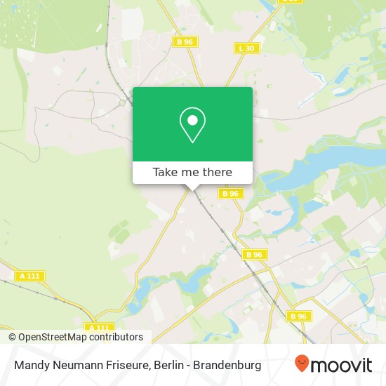 Карта Mandy Neumann Friseure, Heinsestraße 52