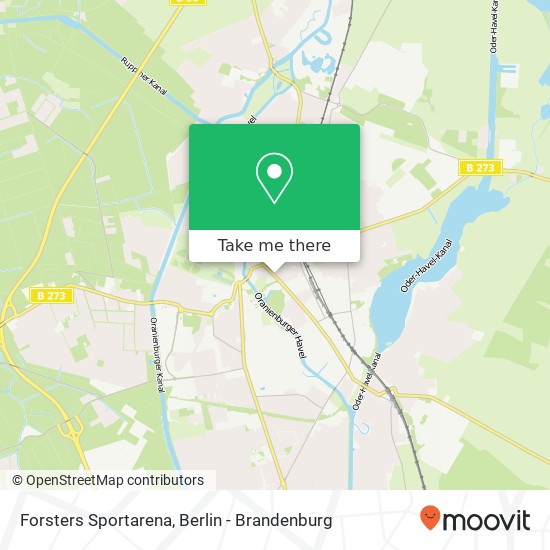 Карта Forsters Sportarena, Lehnitzstraße 20