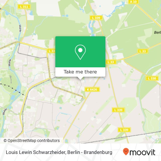 Louis Lewin Schwarzheider, Hellersdorf, 12627 Berlin map