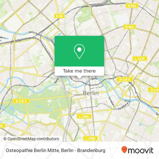 Osteopathie Berlin Mitte, Marienstraße 25 map