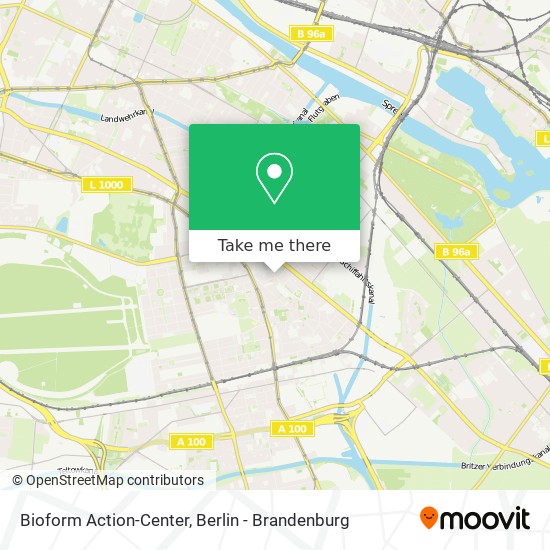Bioform Action-Center map