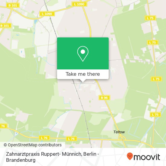 Zahnarztpraxis Ruppert- Münnich, Bahnhofstraße 19 map