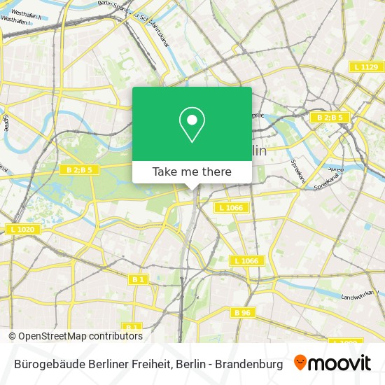 Bürogebäude Berliner Freiheit map