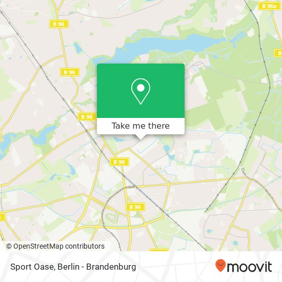 Sport Oase, Wittenauer Straße 82 map