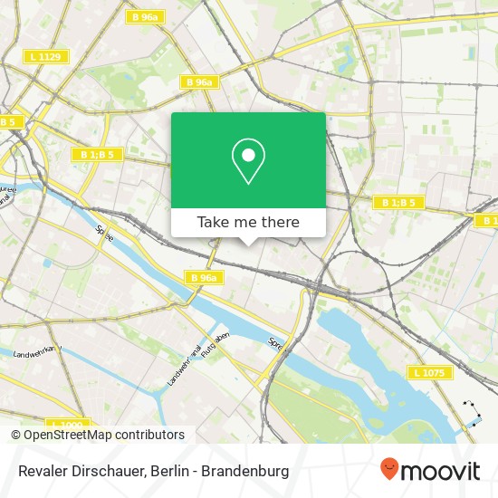 Revaler Dirschauer, Friedrichshain, 10245 Berlin map