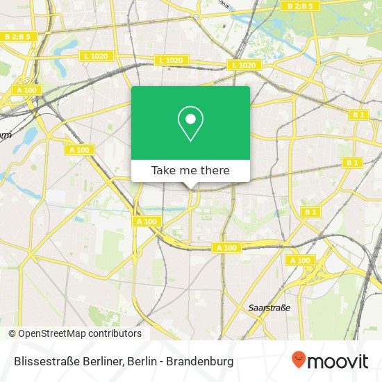 Blissestraße Berliner, Wilmersdorf, 10713 Berlin map