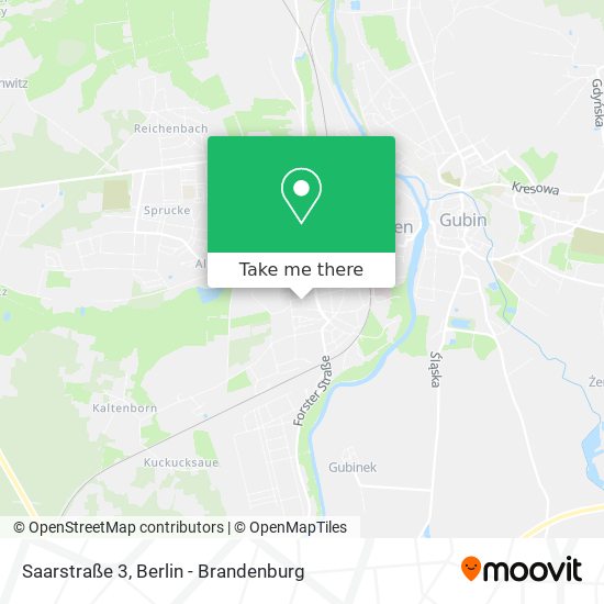 Saarstraße 3 map